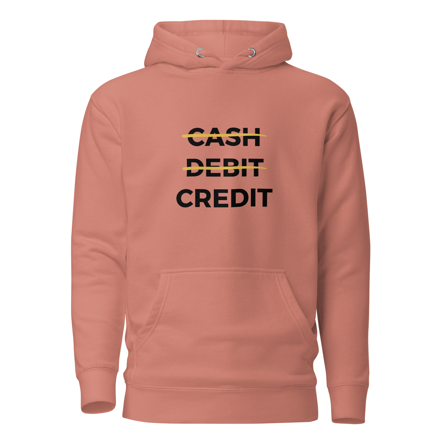 Cash, Debit, Credit