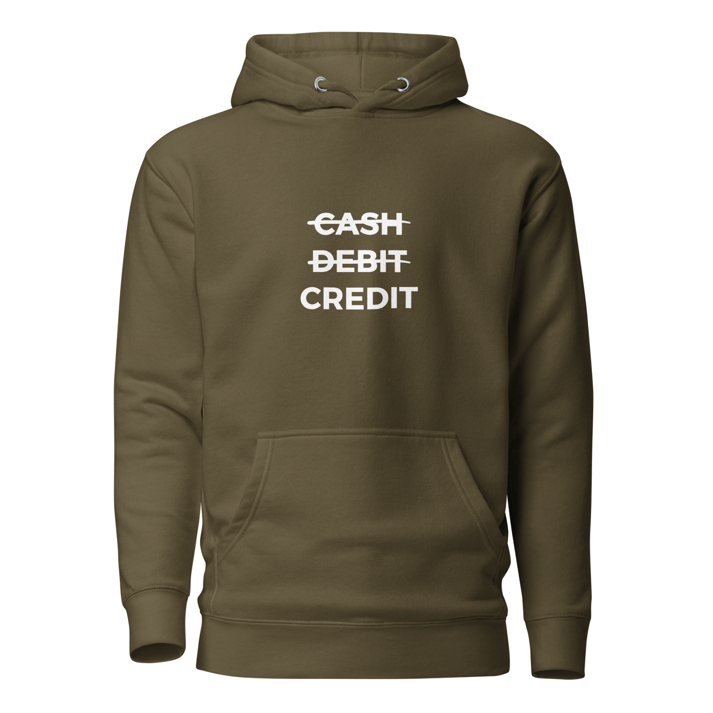 Cash, Debit, Credit