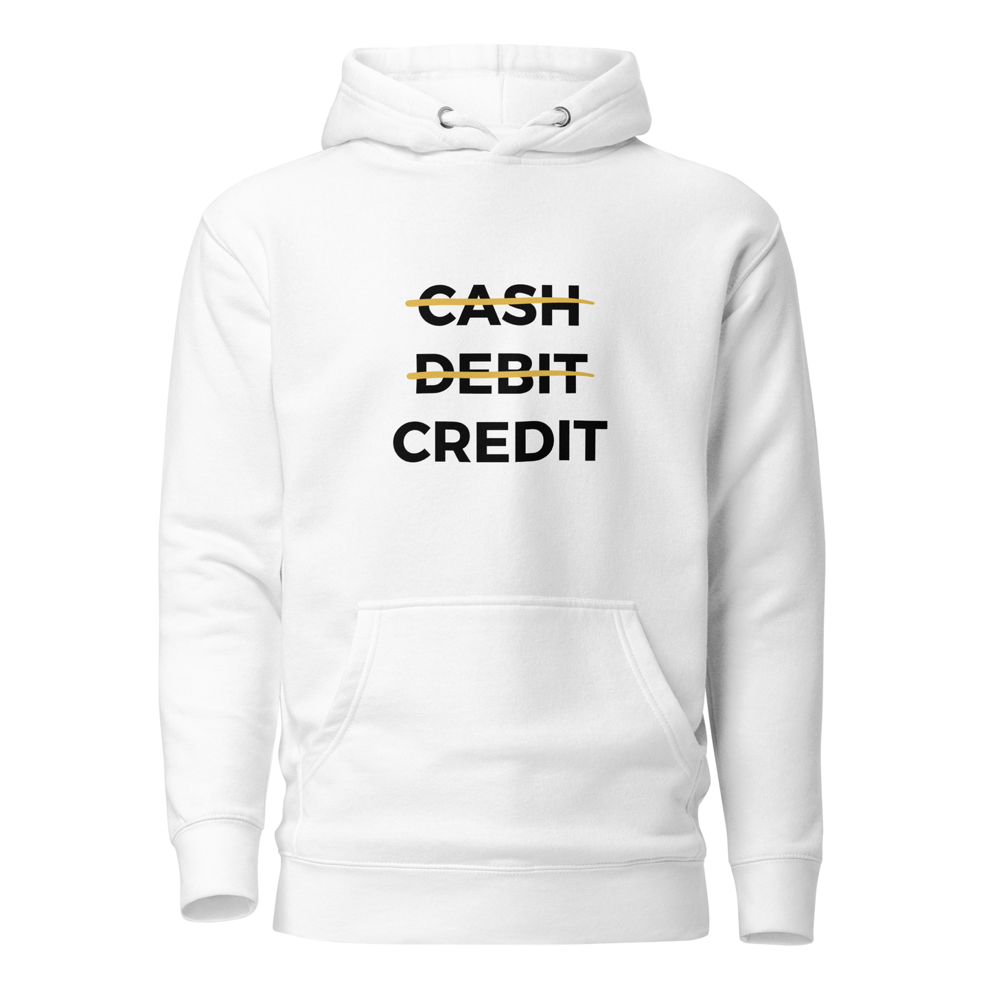 Cash, Debit, Credit