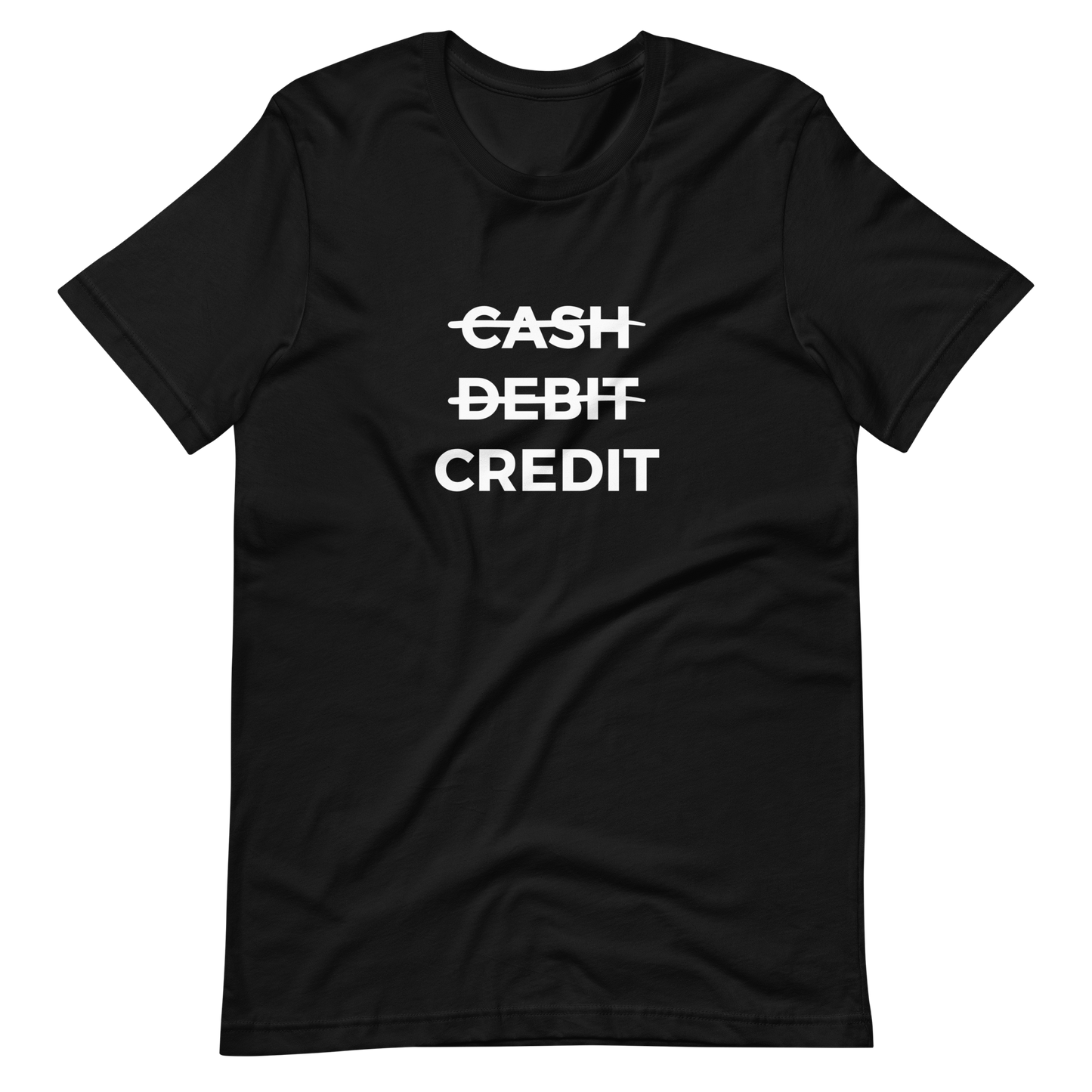 Cash, Debit, Credit