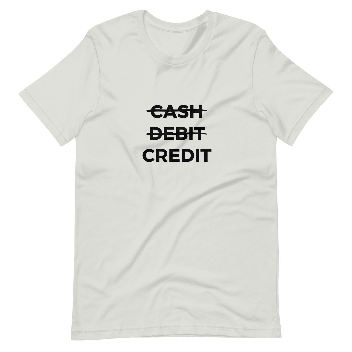 Cash, Debit, Credit