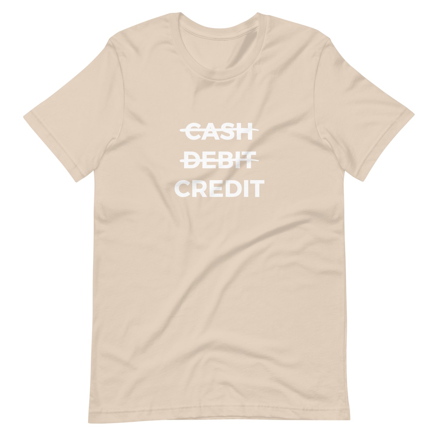 Cash, Debit, Credit